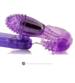 BAILE - STIMULATEUR VAGINAL ET ANAL LILAS AVEC VIBRATION