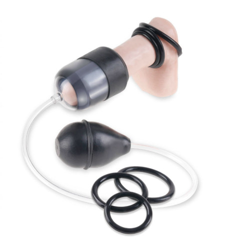FETISH FANTASY SERIES - SÉRIE D'ONDES STIMULANTES POUR LA GLANDE AVEC ANNEAUX AMÉLIORANTS