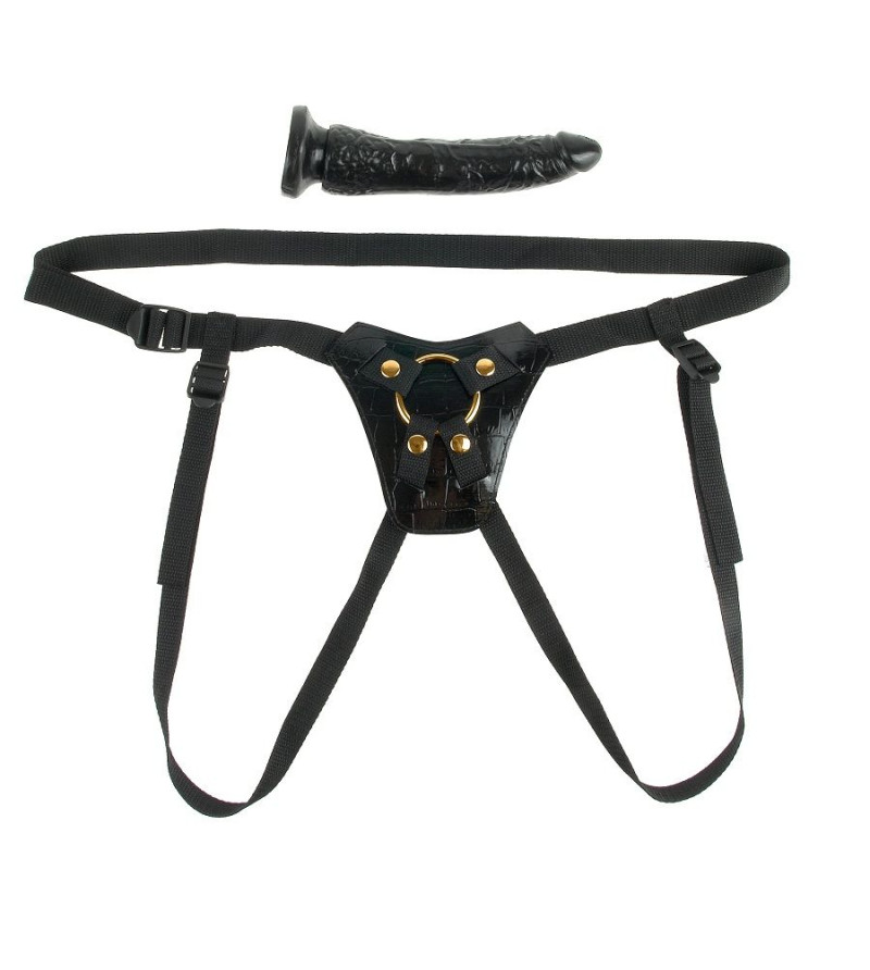 FETISH FANTASY GOLD - DESIGNER STRAP-ON