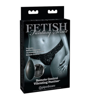 FETISH FANTASY LIMITED EDITION - CULOTTE VIBRANTE AVEC TÉLÉCOMMANDE