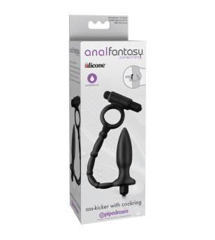 ANAL FANTASY - MINI STIMULATEUR ANAL AVEC ANNEAU ET BALLE VIBRANTE