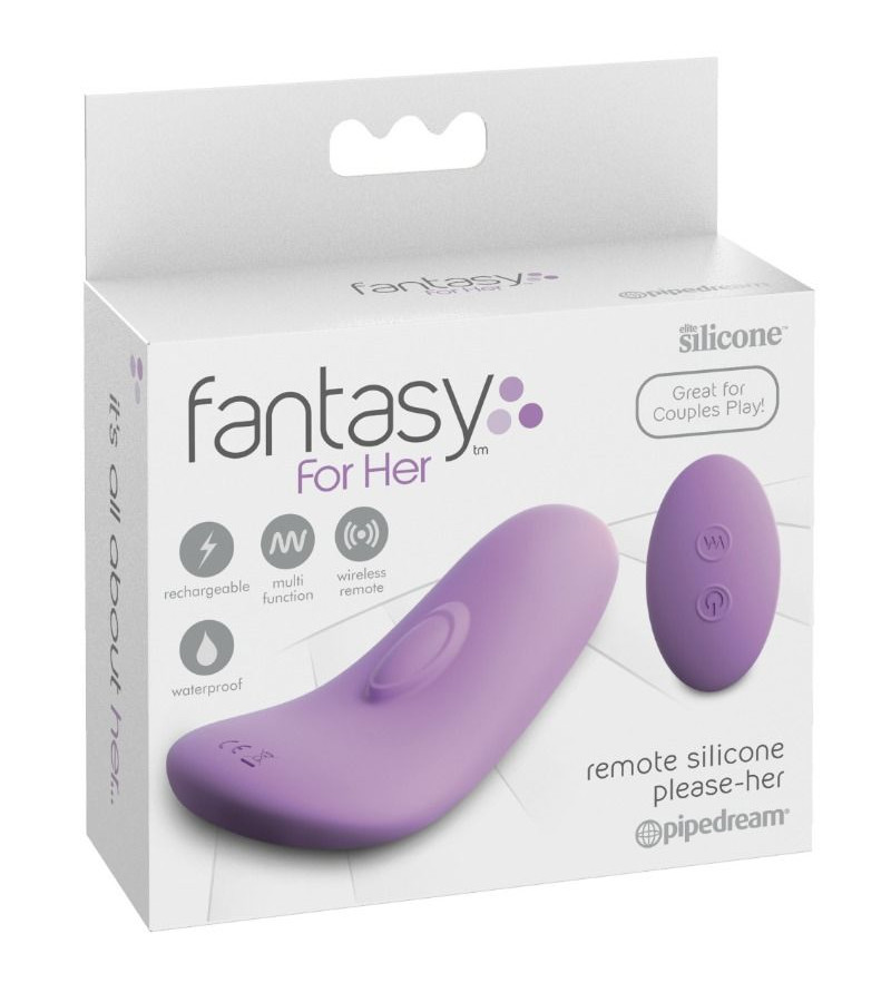 FANTASY FOR HER - DISTANCE SILICONE S'IL VOUS PLAÎT-ELLE