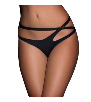 QUEEN LINGERIE - CULOTTE  DOUBLE BRETELLES CROISÉES L/XL