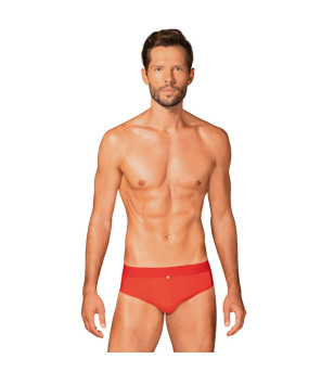 OBSESSIVE - SLIPS BOLDERO ROUGE L/XL