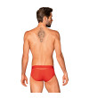 OBSESSIVE - SLIPS BOLDERO ROUGE S/M