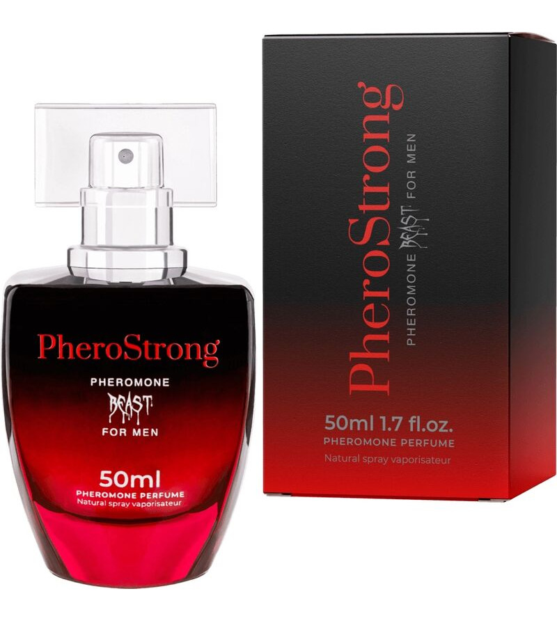 PHEROSTRONG - PARFUM PREROMONE BÊTE POUR HOMME 50 ML