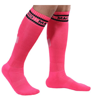 MACHO - CHAUSSETTES LONGUES TAILLE UNIQUE BLEU