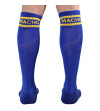MACHO - CHAUSSETTES LONGUES TAILLE UNIQUE BLEU