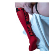 MACHO - CHAUSSETTES FINES TAILLE UNIQUE ROUGE
