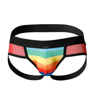 CUT4MEN - JOCKSTRAP ARC-EN-CIEL XL