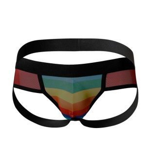 CUT4MEN - JOCKSTRAP ARC-EN-CIEL XL