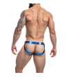 CUT4MEN - JOCKSTRAP DESIRE CUIRETTE BLEU XL