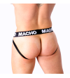 MACHO - MX27GR JOCK CUIR GRIS BEIGE XL