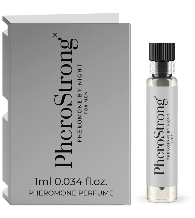 PHEROSTRONG - PARFUM DE NUIT AUX PHÉROMONES POUR HOMMES 1 ML