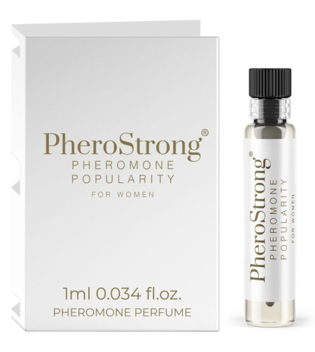 PHEROSTRONG - PARFUM PHÉROMONE POPULARITÉ POUR FEMME 1 ML