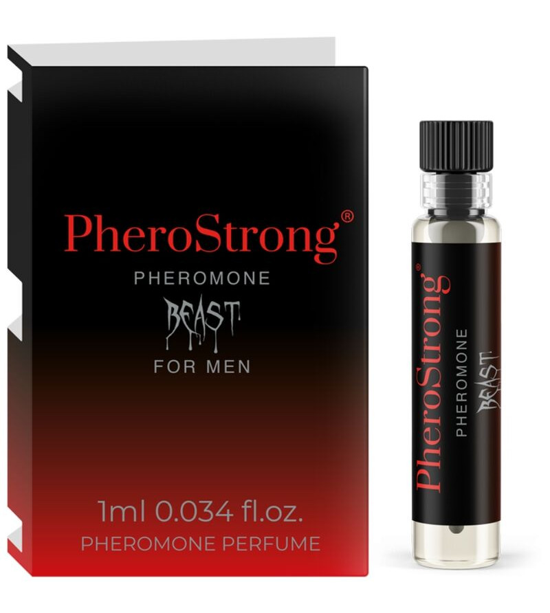 PHEROSTRONG - PARFUM PHÉROMONE BÊTE POUR HOMME 1 ML