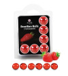 SECRETPLAY - SET 6 BALLES BRÉSILIENNES FRAISE