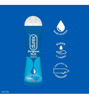 DUREX - LUBRIFIANT H2O NATUREL DUREX PLAY 50 ML