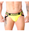 MACHO - MX25A JOCK LYCRA JAUNE XL