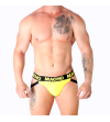 MACHO - MX25A JOCK LYCRA JAUNE XL