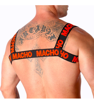 MACHO - HARNAIS DOUBLE ROUGE