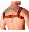 MACHO - HARNAIS DOUBLE ROUGE