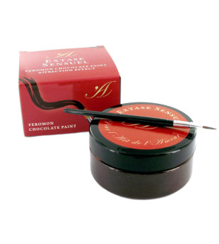 EXTASE SENSUAL - PEINTURE CORPORELLE AU CHOCOLAT AVEC EFFET DATTRACTION 50 ML