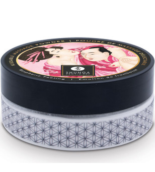 SHUNGA - KIT DE POUDRE DE MASSAGE COMESTIBLE FRAMBOISE