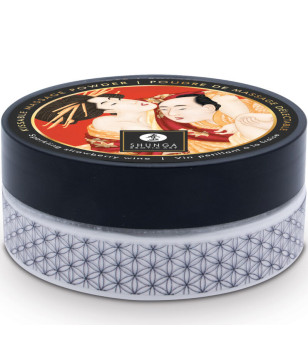 SHUNGA - KIT DE POUDRE DE MASSAGE COMESTIBLE À LA FRAISE