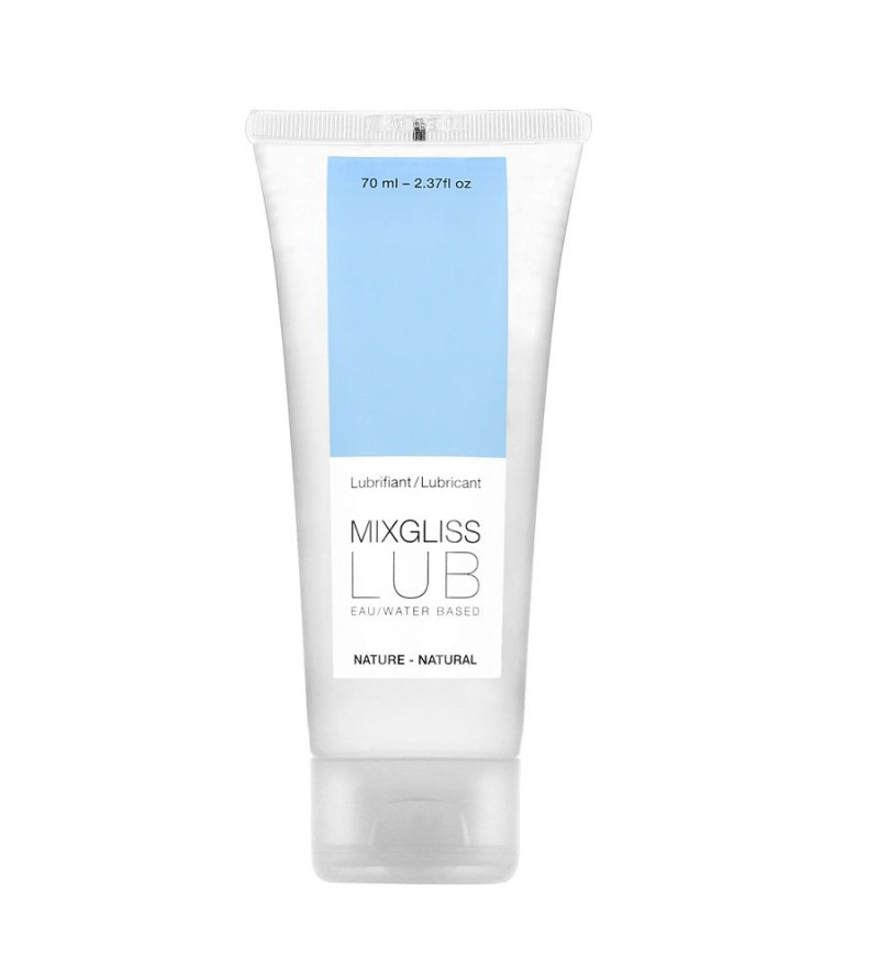 MIXGLISS - LUBRIFIANT NATUREL BASE D'EAU 70 ML