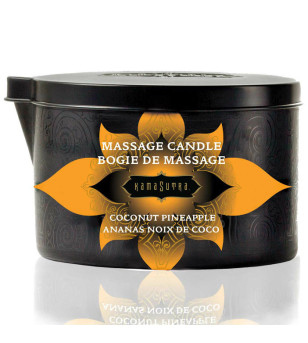 KAMASUTRA - BOUGIE DE MASSAGE COCO ET ANANAS 170GR