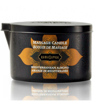 KAMASUTRA - BOUGIE DE MASSAGE AUX AMANDES MÉDITERRANÉENNES 170GR