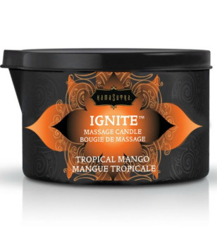 KAMASUTRA - BOUGIE DE MASSAGE MANCHE TROPICAL 170 GR