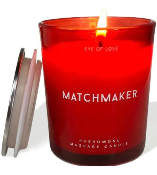 EYE OF LOVE - MATCHMAKER BOUGIE DE MASSAGE DIAMANT ROUGE LATTIRER 150 ML
