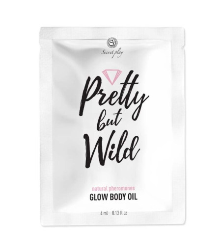 SECRETPLAY - SACHET D''HUILE POUR LE CORPS PRETTY BUT WILD GLOW