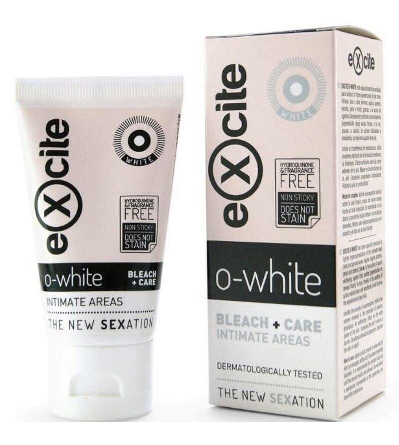 EXCITE - O WHITE EAU DE JAVEL + SOIN ZONES INTIMES 50 ML