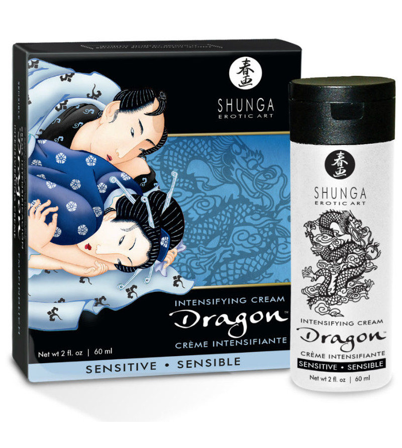 SHUNGA - CRÈME DRAGON SENSIBLE POUR COUPLES