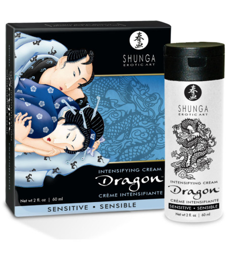 SHUNGA - CRÈME DRAGON SENSIBLE POUR COUPLES