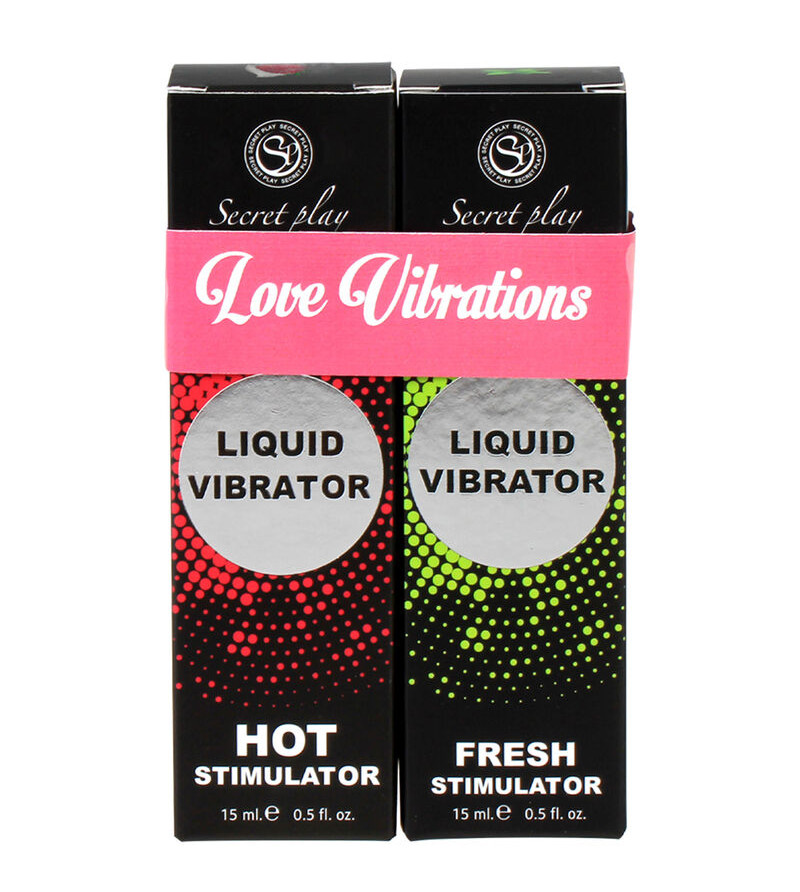 SECRETPLAY - VIBRATEUR LIQUIDE PACK LOVE VIBRATIONS