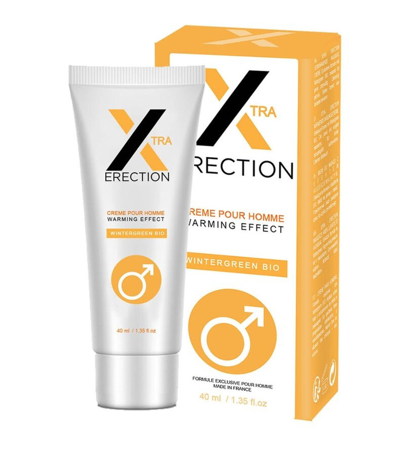 RUF - X ERECTION CRÈME DÉRECTION EFFET CHALEUR 40 ML