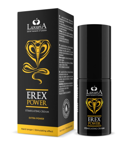 INTIMATELINE LUXURIA - EREX POWER CRÈME PÉNIS DUR PLUS LONG 30 ML