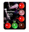 SECRETPLAY - BALLES BRÉSILIENNES LUBRIFIANT HOT BALLS 6 UNITÉS