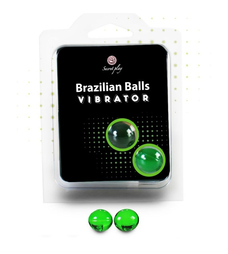 SECRETPLAY - SET DE 2 BALLES BRÉSILIENNES SHOCK