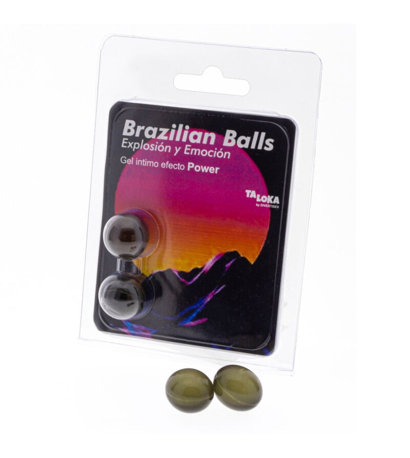 TALOKA - 2 BALLES BRÉSILIENNES GEL EXCITANANT EFFET PUISSANT