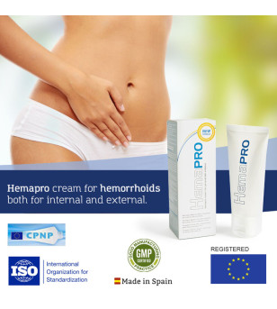 500 COSMETICS - CRÈME HEMAPRO POUR LE TRAITEMENT DES HÉMORRHOÏDES