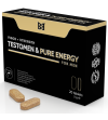 BLACK BULL - TESTOMEN  PURE ENERGY ENHANCER POUR HOMMES 20 GÉLULES