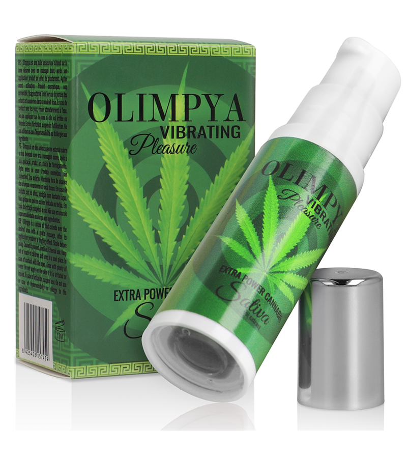 OLIMPYA - VIBRATING PLEASURE CANNABIS EXTRA SATIVA