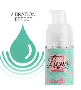 LIONA BY MOMA - VIBRATEUR LIQUIDE LIBIDO GEL 15 ML