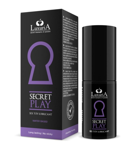 INTIMATELINE LUXURIA - LUBRIFIANT POUR JOUETS SEXUELS SECRET PLAY 30 ML