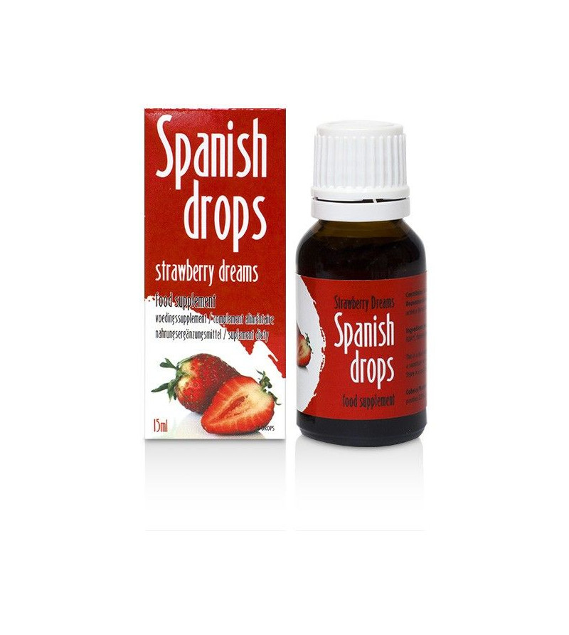 COBECO - MOUCHE ESPAGNOLE RÊVES DE FRAISE 15 ML